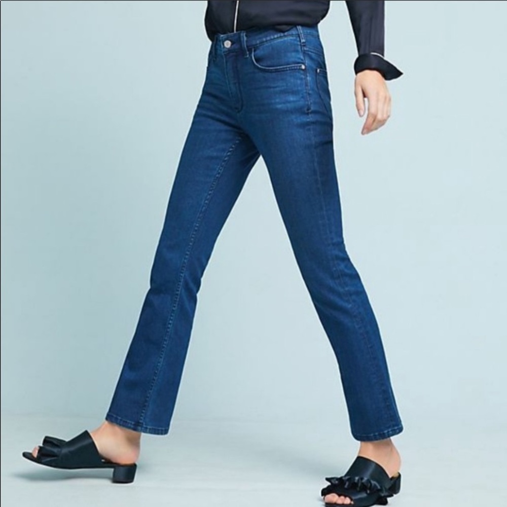 Pilcro and the Letterpress Dark Blue Bootcut Jeans